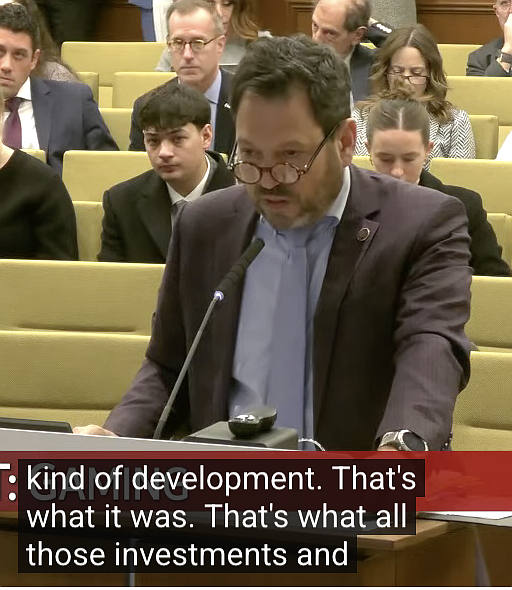 Sen. Scott Surovell, chief patron of SB 756, says there are multiple possible sites for a casino in Tysons.