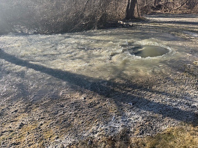 Raw sewage spill in the Potomac River