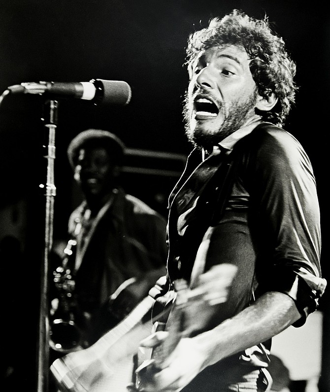 A live shot in concert.