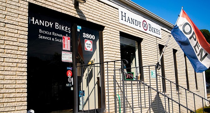 In Alexandria, Handy Bikes sees all kinds of riders opting for the e-bike.