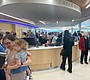 <cl>On opening day, April 11, the new library …