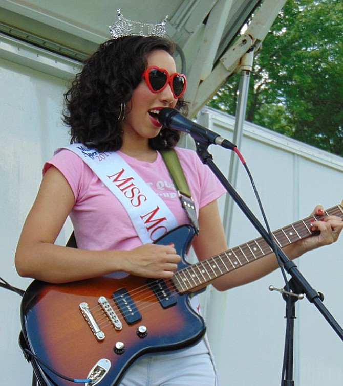 Back in 2017, Caroline Weinroth, the lead singer of the Cinema Hearts Band, sang for the Braddock District crowd at an early Battle of the Bands.