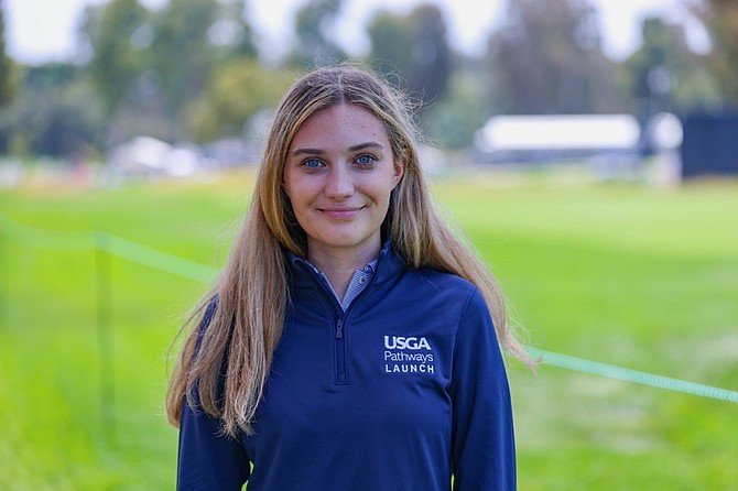 Leah Rafii started at Burke Lake Golf Course.